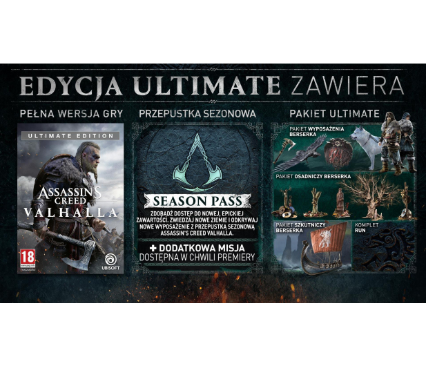 UBISOFT Assassin's Creed Valhalla Ultimate Edition Xbox One - 564052 - zdjęcie 3